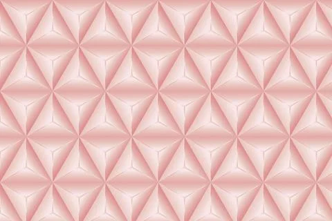 Abstract 3D geometric backgrounds. 3D pink shapes templates. Templates for Stock Illustration