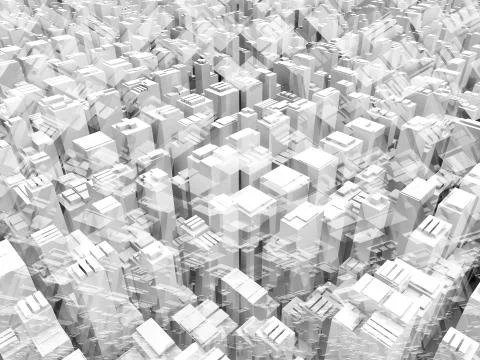 Abstract 3d geometric digital background texture Illustrazione stock