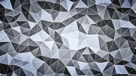 Abstract 3d geometric faceted background animation Stock Footage 47370448