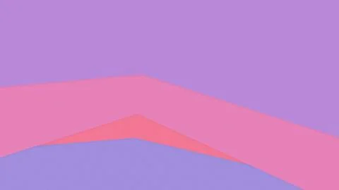 Abstract 3D geometric layers in soft pink and purple create a calm futurist.. Stock Illustration