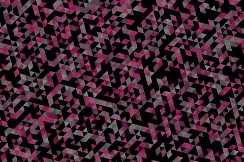 Abstract 3d geometric pattern in black and red colors 스톡 일러스트