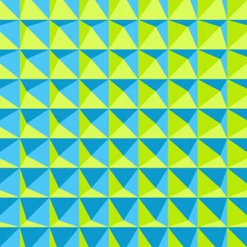 Abstract 3d geometric pattern. Polygonal background Stock Illustration