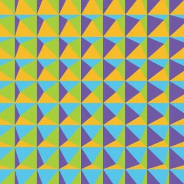 Abstract 3d geometric pattern. Polygonal background Illustrazione stock