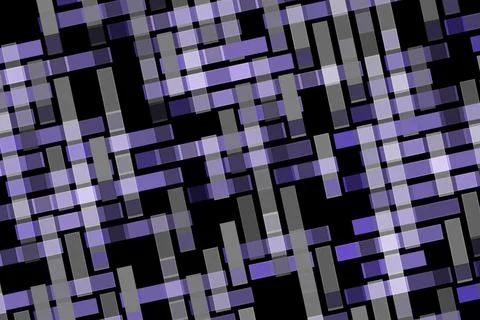 Abstract 3d geometric pattern with purple and gray tones Stock Illustration
