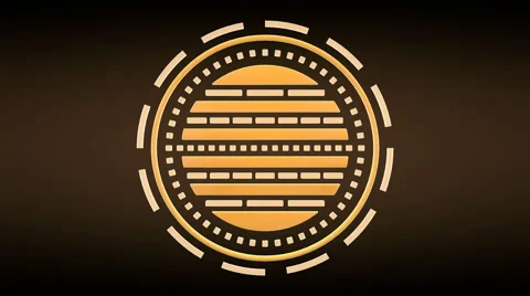 Abstract 3D geometric polygon particle shape explosion - VJ Loop Stock Footage 65062439