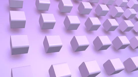 Abstract 3d geometric shapes loop animation. Modern background, motion design Stock Footage 156331515