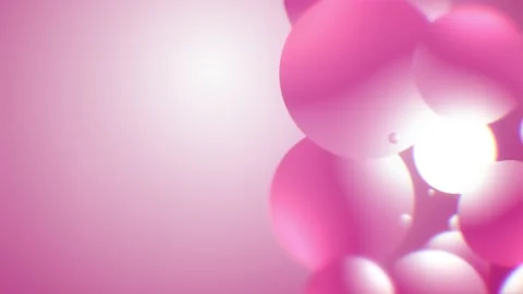 Abstract 3d geometric shapes loop animation. Modern background, Stock Footage 230072444