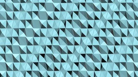 Abstract 3D geometric shapes with sharp angles minimalist background Illustrazione stock