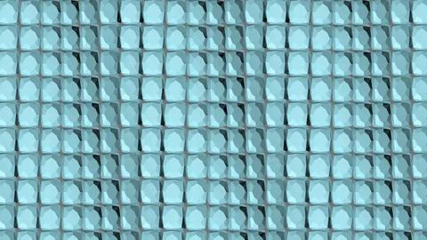 Abstract 3D geometric shapes with sharp angles minimalist background Stock Illustration