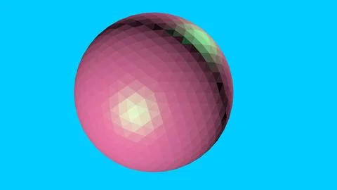Abstract 3D geometric shapes with sharp angles minimalist background Stock Illustration
