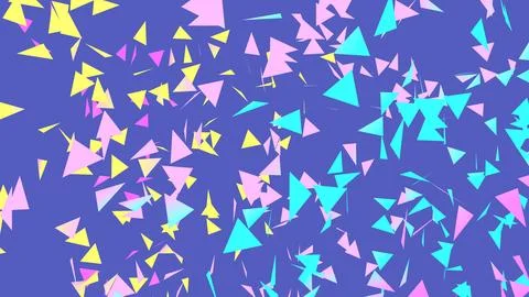 Abstract 3D geometric shapes with sharp angles minimalist background Illustrazione stock
