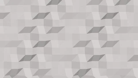 Abstract 3D geometric shapes with sharp angles minimalist background Stock Illustration