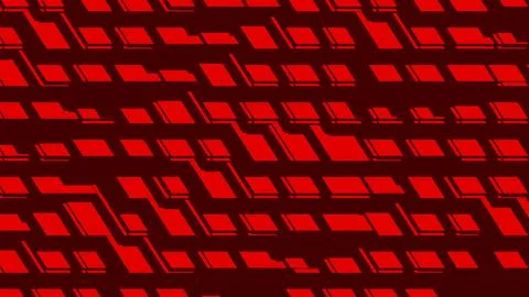 Abstract 3D geometric shapes with sharp angles minimalist background Stock Illustration