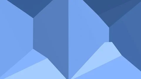 Abstract 3D geometric shapes with sharp angles minimalist background Stock Illustration