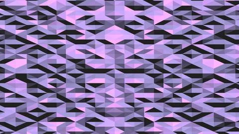 Abstract 3D geometric shapes with sharp angles minimalist background Stock Illustration