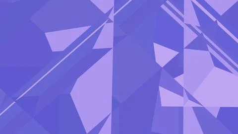 Abstract 3D geometric shapes with sharp angles minimalist background Illustrazione stock