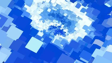 Abstract 3D geometric shapes with sharp angles minimalist background Stock Illustration