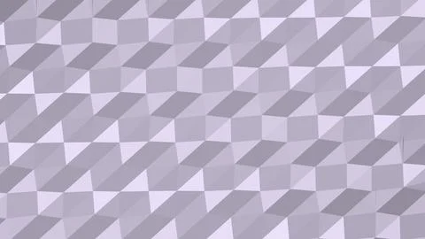 Abstract 3D geometric shapes with sharp angles minimalist background Illustrazione stock