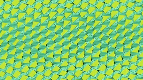 Abstract 3D geometric shapes with sharp angles minimalist background Illustrazione stock