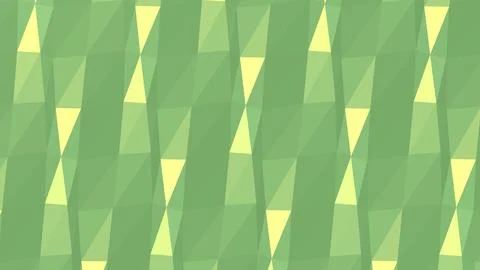 Abstract 3D geometric shapes with sharp angles minimalist background Illustrazione stock