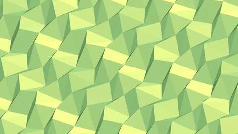 Abstract 3D geometric shapes with sharp angles minimalist background Illustrazione stock