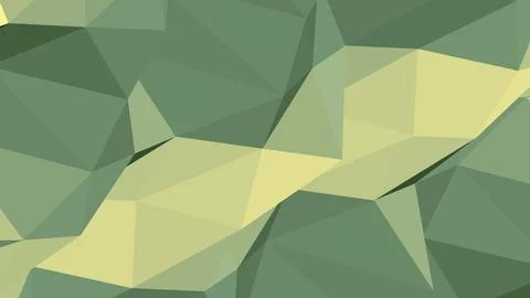 Abstract 3D geometric shapes with sharp angles minimalist background Stock Illustration
