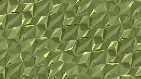 Abstract 3D geometric shapes with sharp angles minimalist background Stock Illustration