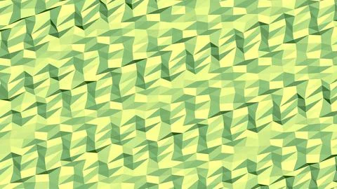Abstract 3D geometric shapes with sharp angles minimalist background Stock Illustration