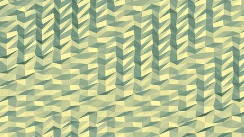 Abstract 3D geometric shapes with sharp angles minimalist background Stock Illustration