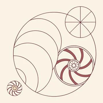 Abstract 3D Geometric Shapes with Soft Illusions Stock Illustration