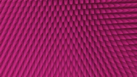 Abstract 3d geometric triangle shapes moving like waves. Colored triangle object Stock Footage 121845637