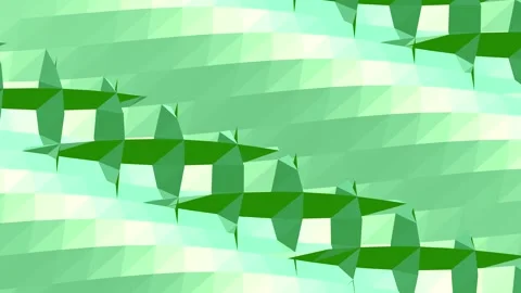 Abstract 3D Geometric Wave Seamless Loop 8K 120fps Stock Footage 339299050