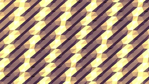 Abstract 3D Geometric Wave Seamless Loop 8K 120fps Stock Footage 339299082