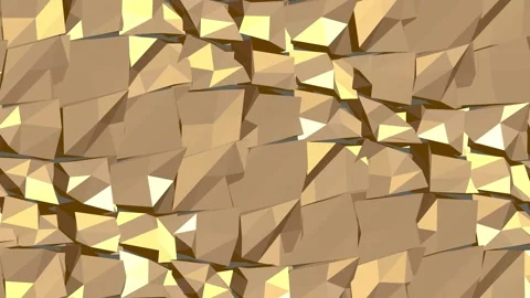 Abstract 3D Geometric Wave Seamless Loop 8K 120fps Stock Footage 339299109