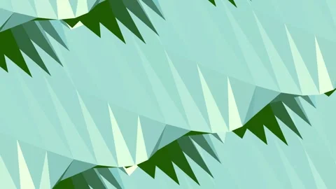 Abstract 3D Geometric Wave Seamless Loop 8K 120fps Stock Footage 339461774