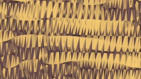Abstract 3D Geometric Wave Seamless Loop 8K 120fps Stock Footage 339461787