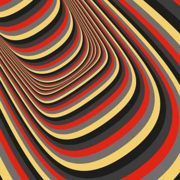 Abstract 3d geometrical background Stock Illustration