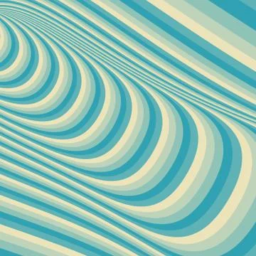 Abstract 3d geometrical background. Pattern with optical illusio Stock Illustration