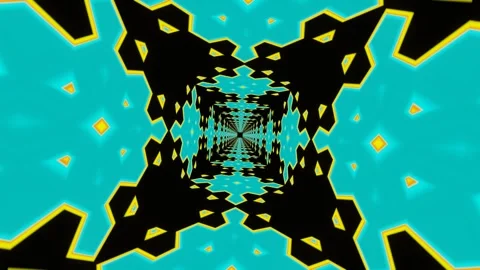 Abstract 3D Geometry Background With Pattern Shapes morphing Stock Footage 278689508