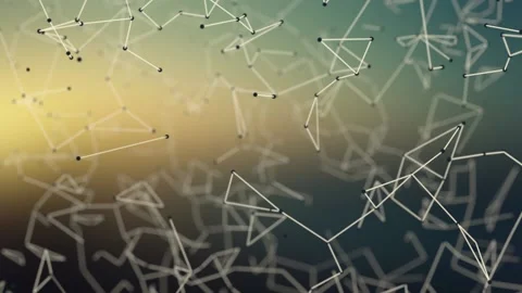 Abstract 3d geometry plexus 스톡 동영상 157758876
