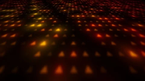 Abstract 3d Glowing Patterns Mosaic Background Stock Footage 105791966
