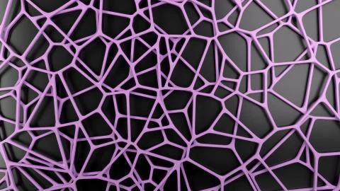 Abstract 3d grate on black background Stock Illustration