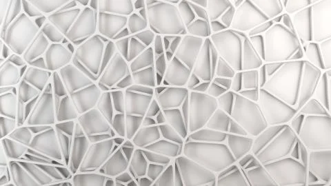 Abstract 3d grate on white background Stock Illustration