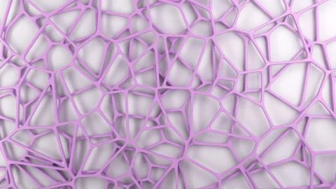 Abstract 3d grate on white background Stock Illustration