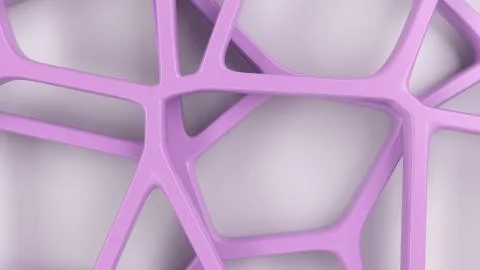 Abstract 3d grate on white background Stock Illustration