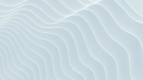 Abstract 3D Gray Wavy Pattern Background Seamless Loop Animation 60 fps Stock Footage 339581437