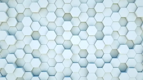 Abstract 3D Hexagon Background Vector Stock Footage 329545266