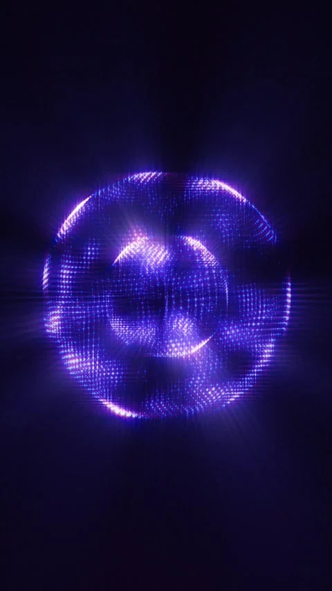 Abstract 3D high-tech energy orb Stock Footage 335364697