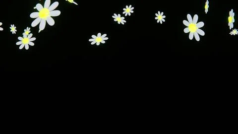 Abstract 3D horizontal backgrounds render spring summertime seasonal falling 스톡 일러스트