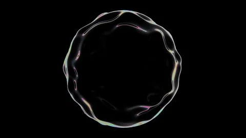 Abstract 3D horizontal futuristic chrome holographic iridescent prism Stock Illustration